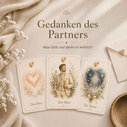 Kartenlegen - Emailberatung | Gedanken des Partners