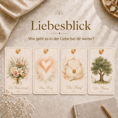 Emailberatung - Kartenlegen | Liebesblick