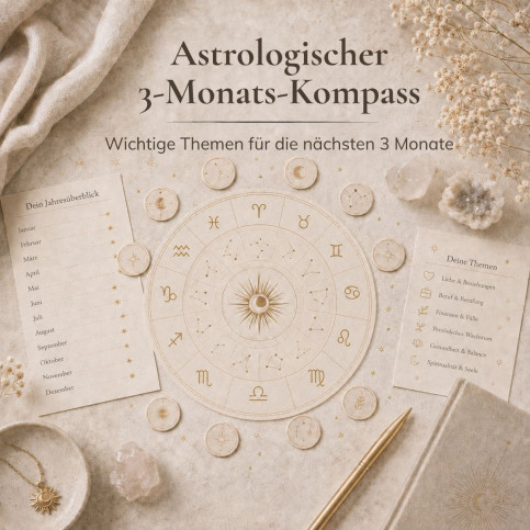 Astrologischer 3-Monats Kompass | per Email