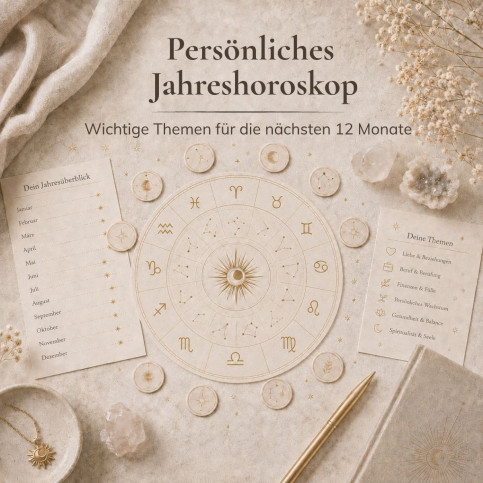 Persönliches Jahreshoroskop | per Email